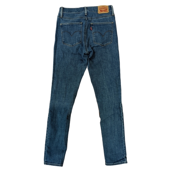 Levi's Slimming Skinny Mid-Rise Medium Wash  Skinny Jeans - Picture 3 of 8